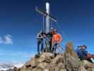 Christoph, Alexander und ich auf der Wildspitze, 3.768 m (27. Juni)