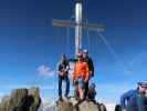 Christoph, ich und Alexander auf der Wildspitze, 3.768 m (27. Juni)