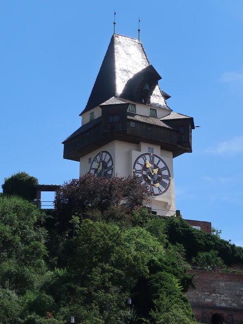 Grazer Uhrturm, 424 m