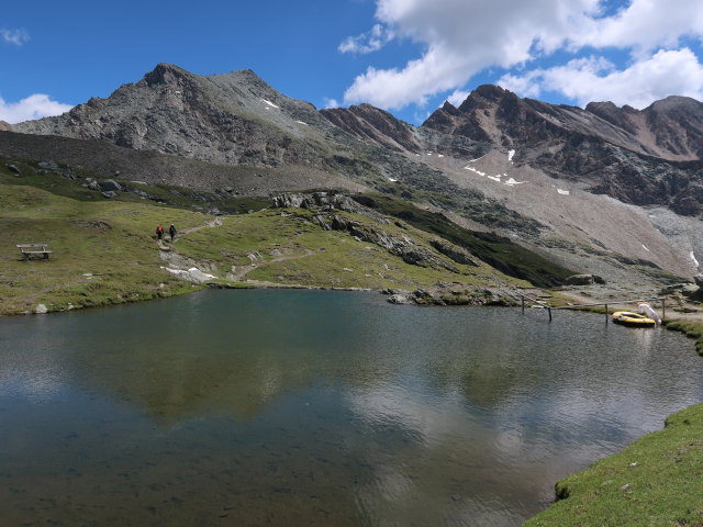 bei der Sudetendeutschen H&uuml;tte, 2.656 m (4. Juli)