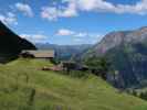 Bergstation der Materialseilbahn Kessleralm (4. Juli)