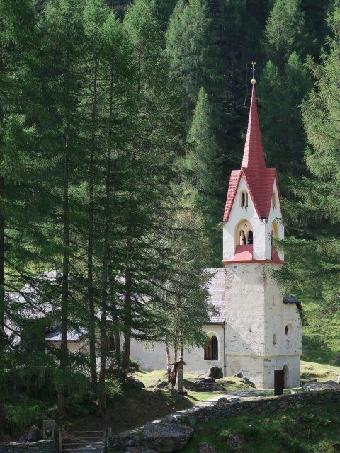 Heilig-Geist-Kirchlein, 1.623 m (11. Juli)