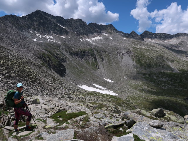 Ursa am Kesselweg zwischen Krimmler Tauern und Unterem Kessel (11. Juli)