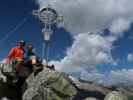 Ich und Ursa am Sch&uuml;tttalkopf, 2.773 m (11. Juli)