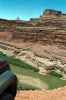 Dead Horse Point und Colorado River von den Chicken Corners aus (8. Mai)