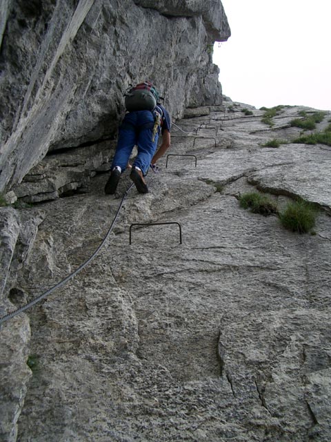 Helmut am Bergführerweg (10. Juli)