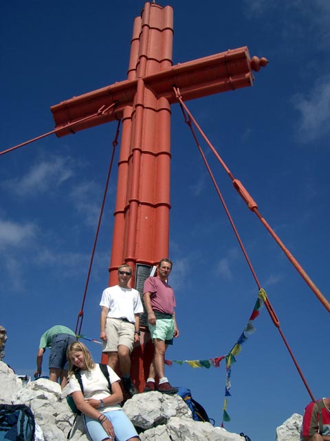 Ich und Erich am Großen Priel, 2.515 m (23. Aug.)