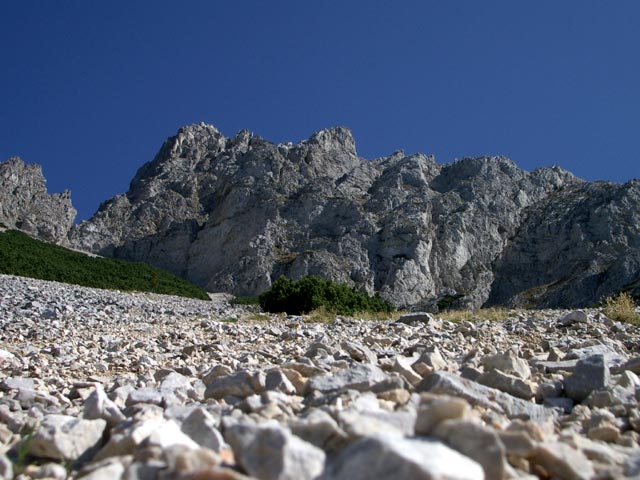 Gamseck vom Gamsecksteig aus