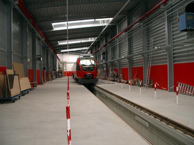 4023.007 in der Vorbereitungshalle