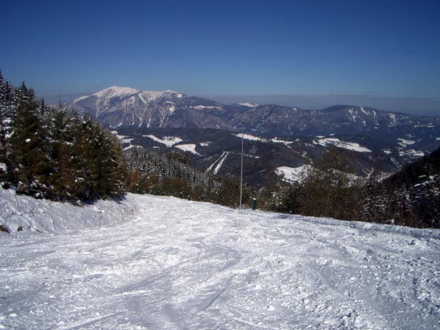 Familienabfahrt mit Schneeberg