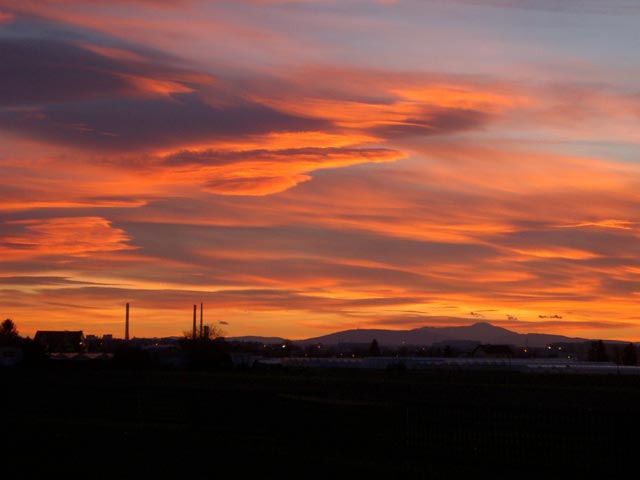 von der Hausfeldstraße aus