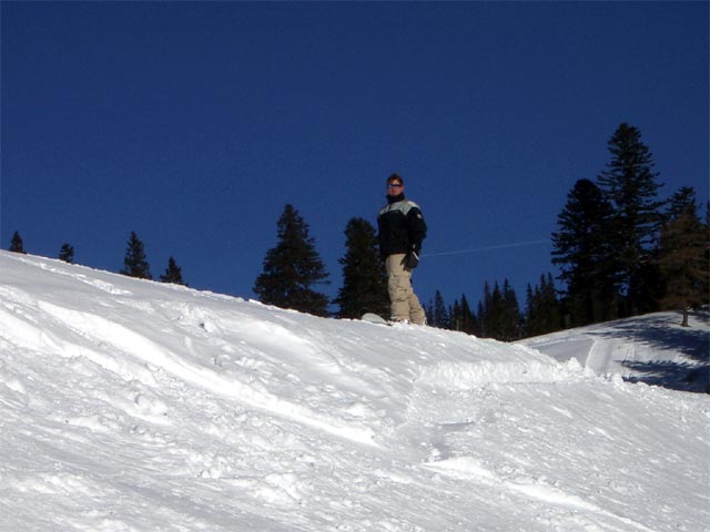 Markus auf der Niederalplabfahrt