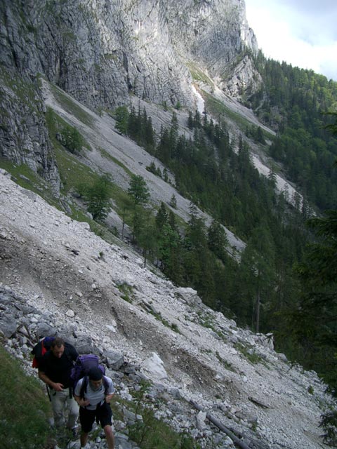 Erich und Gudrun am Schafluckensteig (29. Mai)