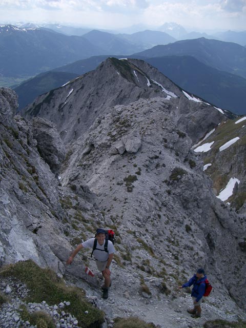 Kreuzkogel von der Riffl aus (10. Juni)
