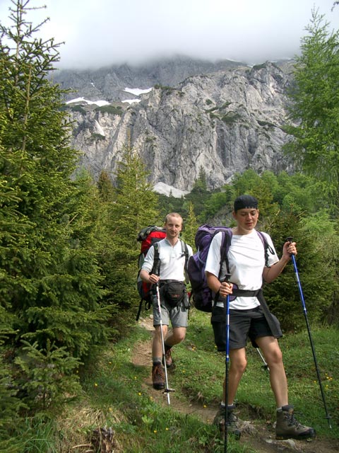 Christoph und Gudrun am Weg 601/608 (11. Juni)