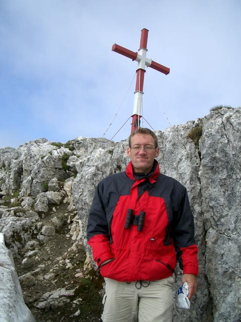 Erich am Warscheneck, 2.388 m (4. Juli)