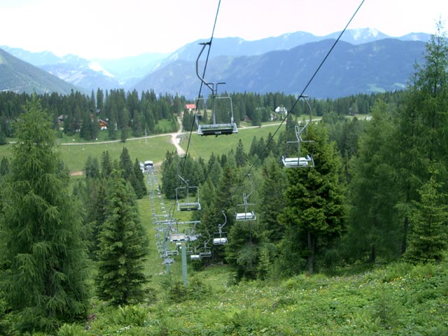 Doppelsessellift Hösskogel (5. Juli)