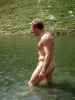 Erich im Brunner See, 1.924 m (4. Juli)