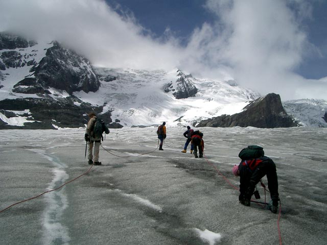 auf der Pasterze (14. Juli)