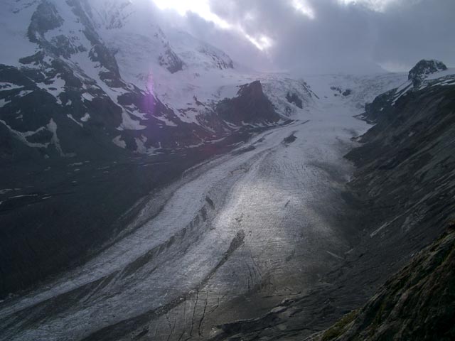 Pasterze von der Kaiser-Franz-Josefs-Höhe aus (14. Juli)