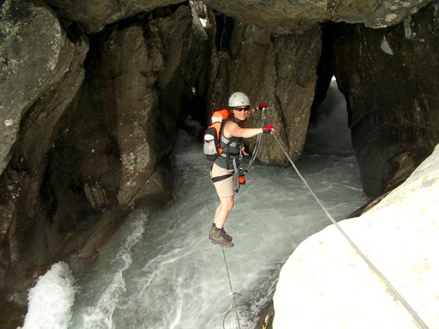Klettersteig 'Wilde Wasser': Brigitte (17. Juli)