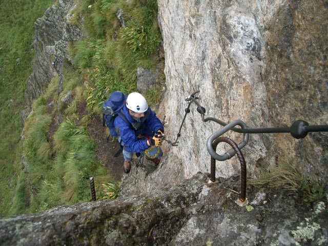 Edelweiß-Klettersteig: Daniela (7. Aug.)