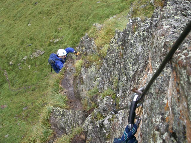 Edelweiß-Klettersteig: Daniela (7. Aug.)