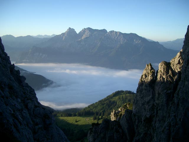 Reichenstein, Sparafeld, Kalbling und die Riffl von der Jungfrauenscharte aus (29. Aug.)