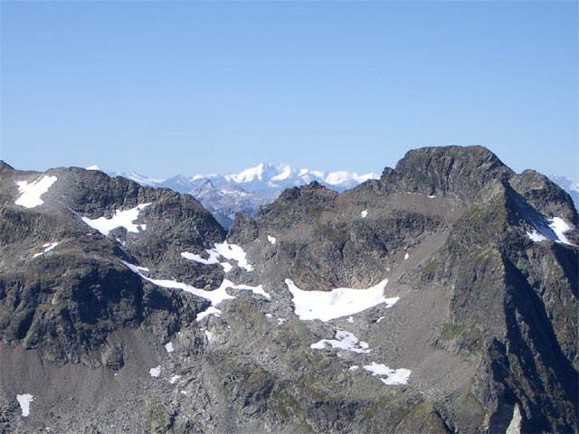Glocknergruppe vom Greifenberg aus (18. Sep.)