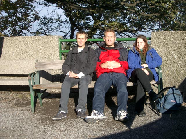 Ich, Erich und Daniela am Nasenweg