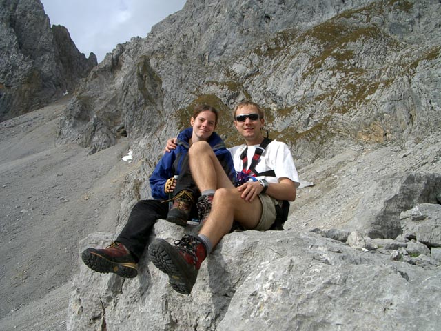 Daniela und ich in der Hochgrubach (25. Okt)