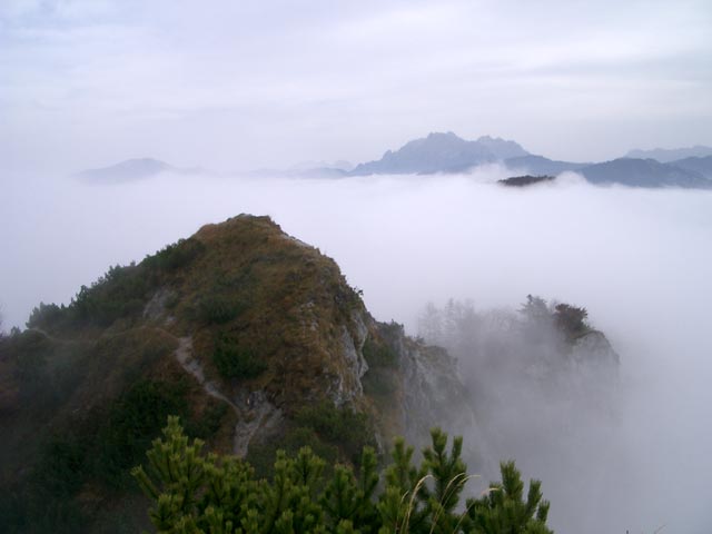 vom Gscheuerkopf Richtung Osten (26. Okt)