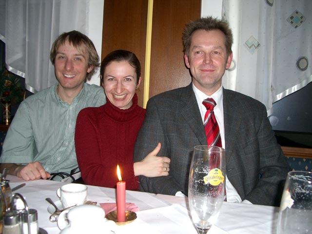 Ich, Agata und Erich im Mela