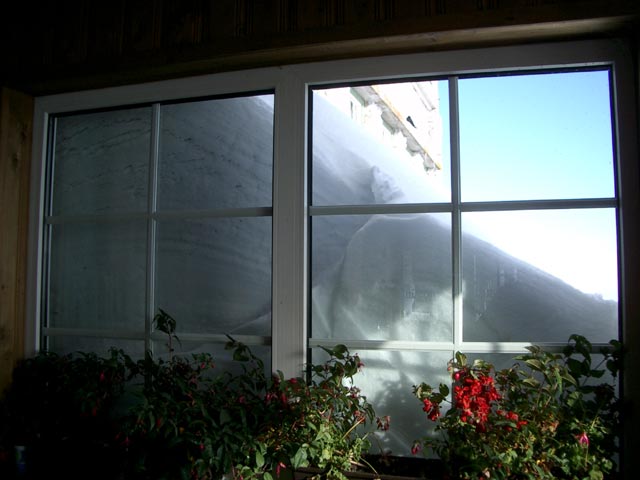 in der Bergstation der Seilbahn, 1.547 m