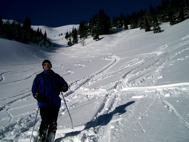 Andreas auf Schalleralm