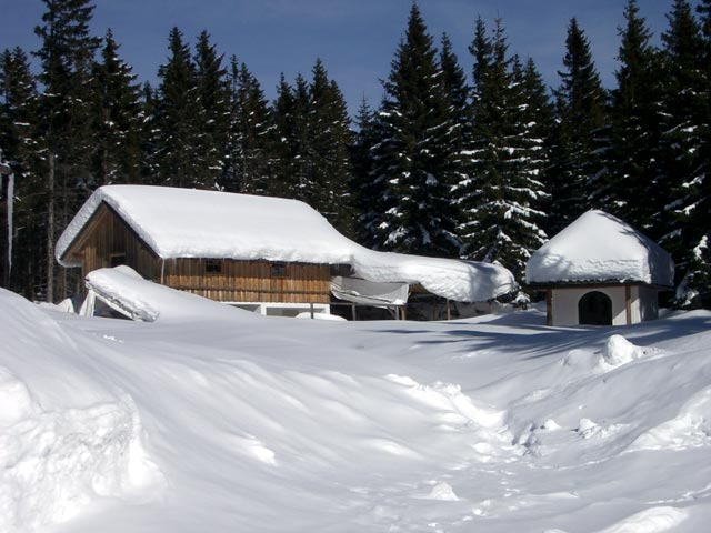 Nebengebäude der Hauereckhütte