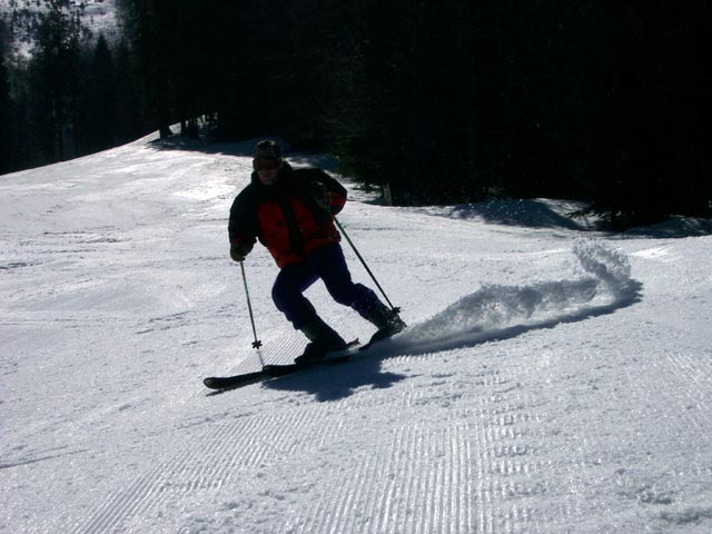 Erich auf der Distelpiste SL