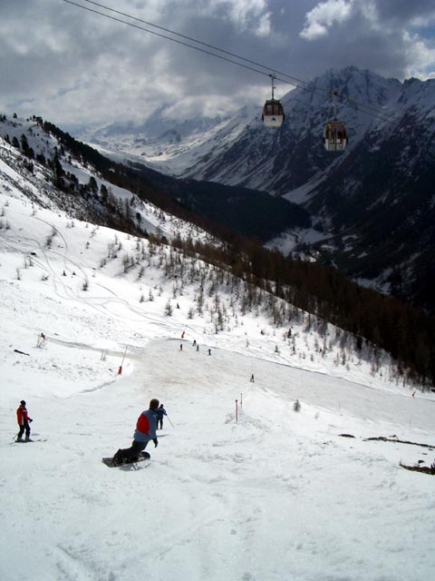 Markus auf der Piste 5 (13. Apr.)