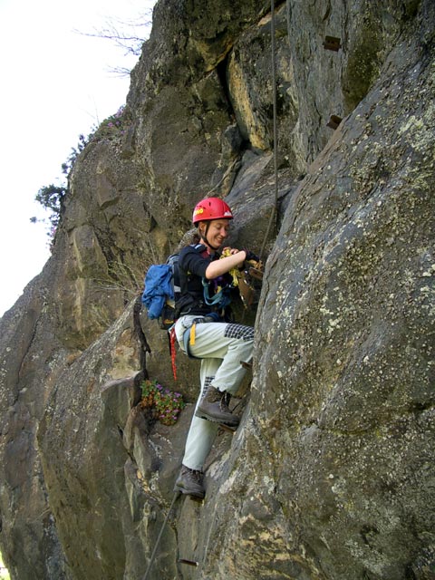 Reinhard-Schiestl Klettersteig: Carmen