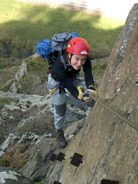 Reinhard-Schiestl Klettersteig: Carmen