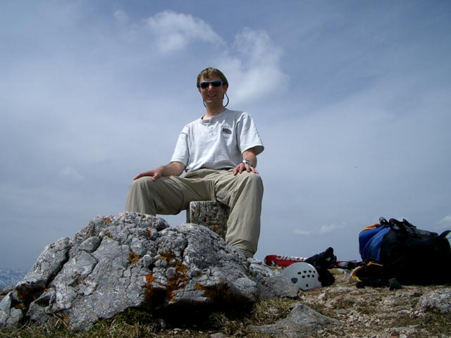 Ich am Kaiserstein, 2.061 m