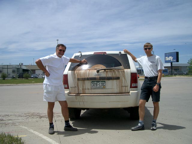 Papa und ich (21. Mai 2005)