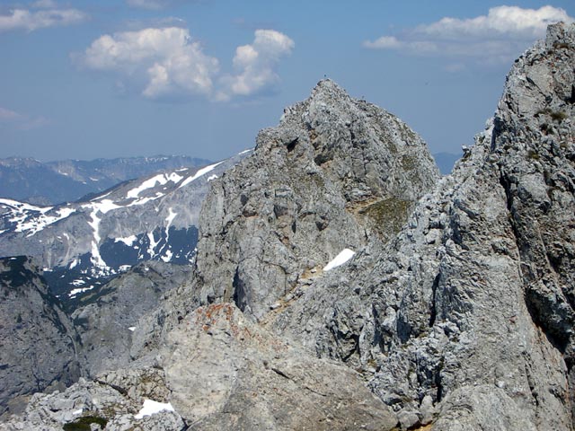 TAC-Spitze von der Vordernberger Griesmauer aus (28. Mai)