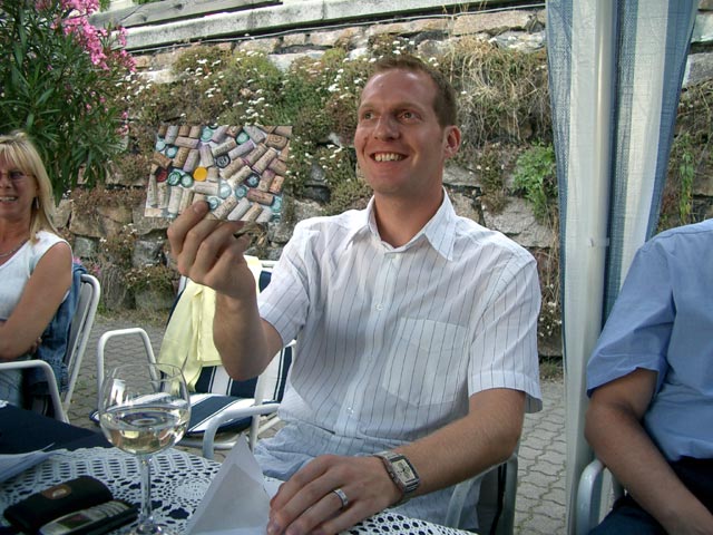 Daniel im 'La Crêperie'