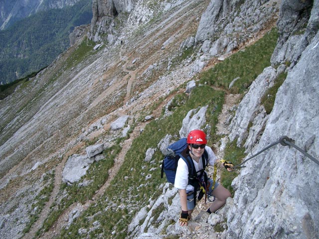 Südwandklettersteig: Daniela (3. Juli)