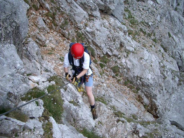 Südwandklettersteig: Daniela (3. Juli)