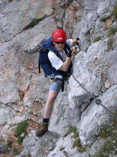 Südwandklettersteig: Daniela (3. Juli)