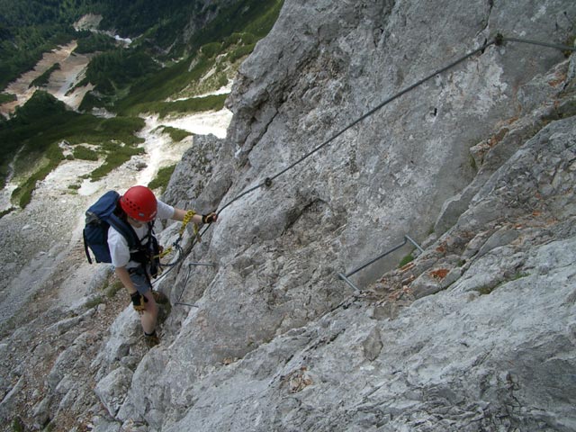 Südwandklettersteig: Daniela (3. Juli)