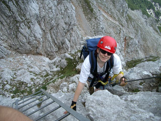 Südwandklettersteig: Daniela (3. Juli)