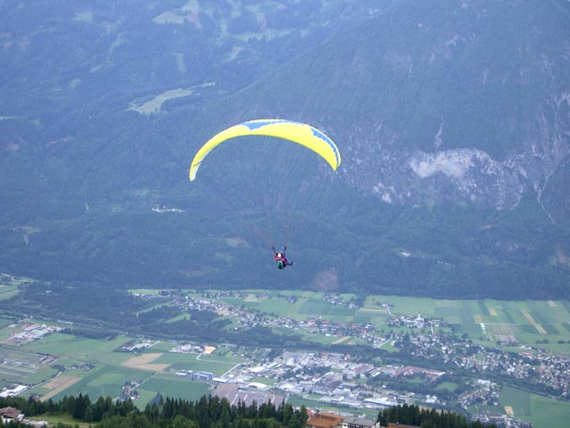 Daniela und Gerhard über dem Zettersfeld (10. Juli)